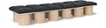 Ornella Black Boucle Fabric Upholstered 12pc. Modular Bench - 12C