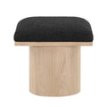 Ornella Boucle Fabric Upholstered Stool