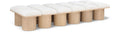 Ornella Cream Boucle Fabric Upholstered 12pc. Modular Bench - 12D