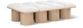 Ornella Cream Boucle Fabric Upholstered 8pc. Modular Bench - 8D