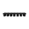 Ornella Black Boucle Fabric Upholstered 14pc. Modular Bench - 14C