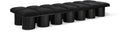 Ornella Black Boucle Fabric Upholstered 14pc. Modular Bench - 14D