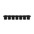 Ornella Black Boucle Fabric Upholstered 7pc. Modular Bench - 7B