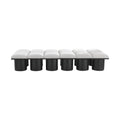 Ornella Cream Boucle Fabric Upholstered 12pc. Modular Bench - 12D