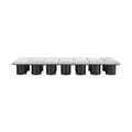 Ornella Cream Boucle Fabric Upholstered 14pc. Modular Bench - 14C