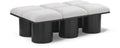 Ornella Cream Boucle Fabric Upholstered 6pc. Modular Bench - 6C