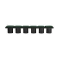 Ornella Green Boucle Fabric Upholstered 6pc. Modular Bench - 6A
