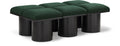 Ornella Green Boucle Fabric Upholstered 6pc. Modular Bench - 6C