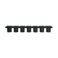 Ornella Green Boucle Fabric Upholstered 7pc. Modular Bench - 7A
