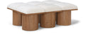 Ornella Cream Boucle Fabric Upholstered 6pc. Modular Bench - 6D