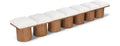Ornella Cream Boucle Fabric Upholstered 7pc. Modular Bench - 7A