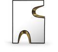 Saumur Black Gold Accent Mirror - 28M