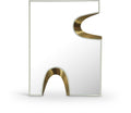 Saumur Cream Gold Accent Mirror - 28M