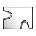 Saumur Black Silver Accent Mirror - 28M