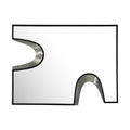 Saumur Black Silver Accent Mirror - 36M