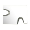 Saumur Cream Silver Accent Mirror - 28M