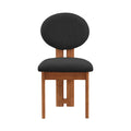 Mayfair Boucle Fabric Upholstered Dining Chair