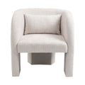 Rosaria Chenille Fabric Upholstered Accent Chair