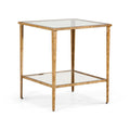 Carson End Table - Gold
