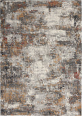 Tangra Grey Multicolor Modern Polypropylene Area Rug