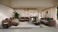 Overlap Laf Chaise Dark Taupe