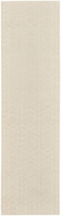 Washable Charm Ivory Modern Polyester Area Rug