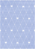 Imagination Blue Kids Polyester Area Rug