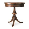 Round Pedestal Accent Table