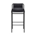 Dorothea Vegan Leather Upholstered Counter Stool