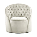 Alicante Velvet Upholstered Swivel Accent Chair