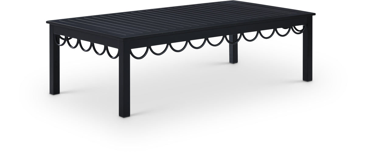 Portofino Aluminum Outdoor Patio Coffee Table