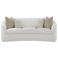 Rainn Boucle Upholstered Sloped Arm Sofa