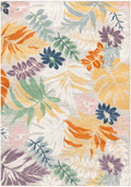 Suncoast Multicolor Tropical Polypropylene Area Rug
