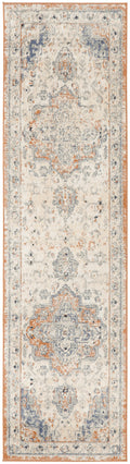 Nourison Essentials Persian Beige Blue Vintage Polypropylene Area Rug