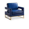 Amias Vegan Leather Upholstered Accent Chair