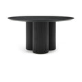 Salamanca 60" Ash Wood And Oak Veneer Dining Table