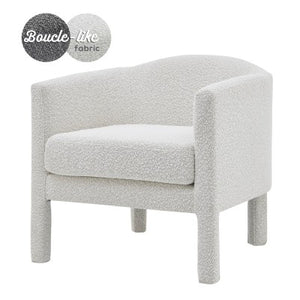 Jennifer Accent Chair in Boucle Beige