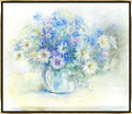 Delicate Cornflowers and Daisies