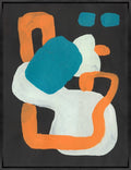 Colored Shapes on Black II