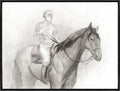 Mon On A Horse