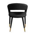 Drusilla Velvet Upholstered Dining Chair