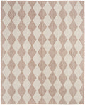 Positano Beige Modern Polypropylene Area Rug