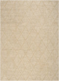 Wool Haven Beige Modern Wool Area Rug