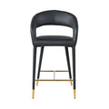 Drusilla Vegan Leather Upholstered Counter Stool
