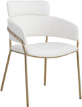 Yara Vegan Leather Upholstered Dining Chair