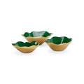 Emerald Enameled Bowls (S3)