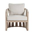 Romilly Water Resilient Fabric Upholstered Outdoor Patio Chair