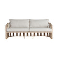 Romilly 90.5" Water Resilient Fabric Upholstered Outdoor Patio Sofa