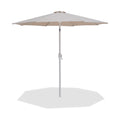 Federica Water Resistant Fabric And Aluminum Patio Umbrella