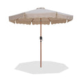 Althea Water Resistant Fabric And Aluminum Patio Umbrella